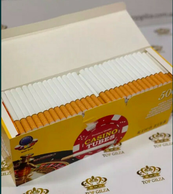 Гильзы для изготовления сигарет 500 шт Casino, numer zdjęcia 3