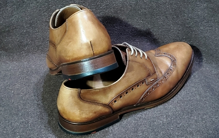 Мужские туфли, броги, LLOYD NICHOLAS ( р 42 / 28 см ), numer zdjęcia 4