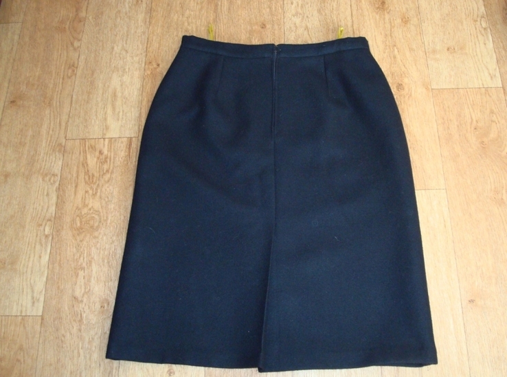  C&amp;A Canda 100 % шерсть женская теплая зимняя юбка черная, фото №10
