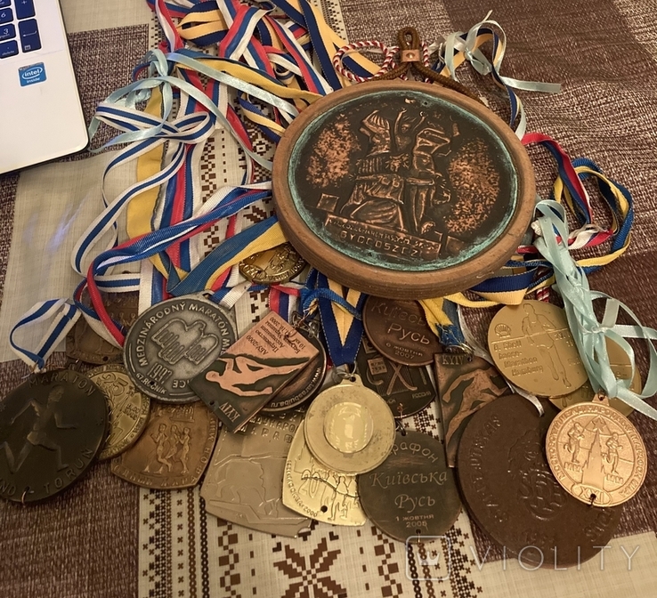 Медали спортивные ,Марафон ,разные Страны 37 шт., фото №3