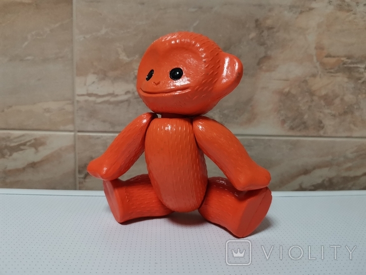 Мавпяча мавпа целулоїдна ціна клеймо СРСР целулоїдна іграшка, фото №2