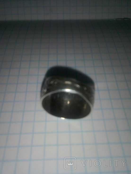 Кольцо серебро 925 скань(филигрань) 19, фото №4