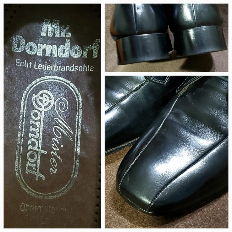 Мужские классические туфли дерби - MISTER DORNDORF ( p 43 / 28.5 см ), photo number 3