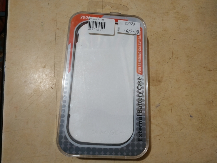 Чехол аккумулятор для Samsung S3 mini I8190, фото №2
