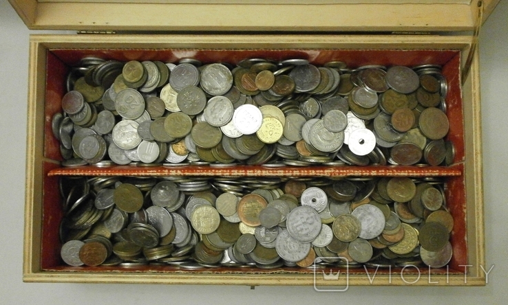 Старі монети біля 7 кілограм., фото №3