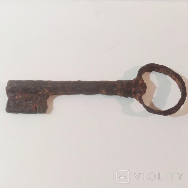 Very old big key of the 18th century (kop, Cossack lands of Chyhyryn region), photo number 3