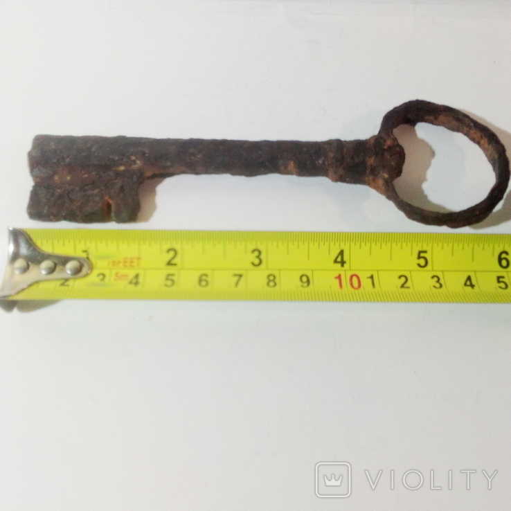 Very old big key of the 18th century (kop, Cossack lands of Chyhyryn region), photo number 5