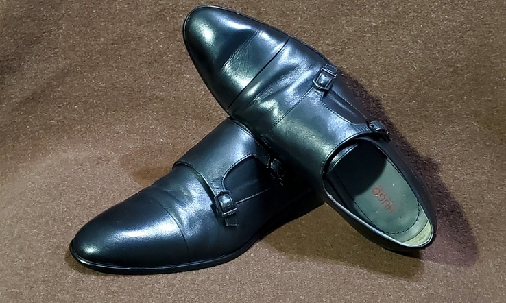 Туфли монки HUGO BOSS ( р 43 / см 29 cм ), фото №8