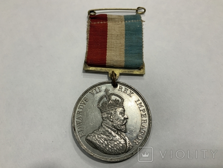 Медаль Великобританія 1909 рік, фото №2
