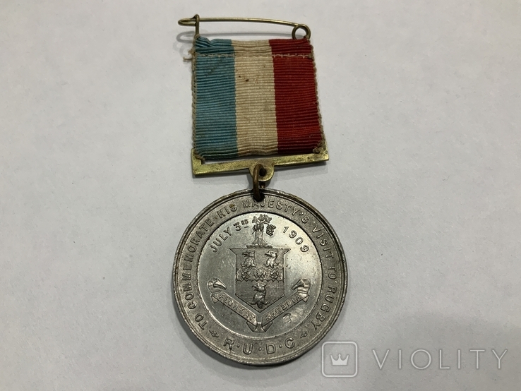 Медаль Великобританія 1909 рік, фото №5