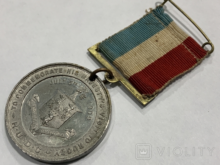 Медаль Великобританія 1909 рік, фото №7