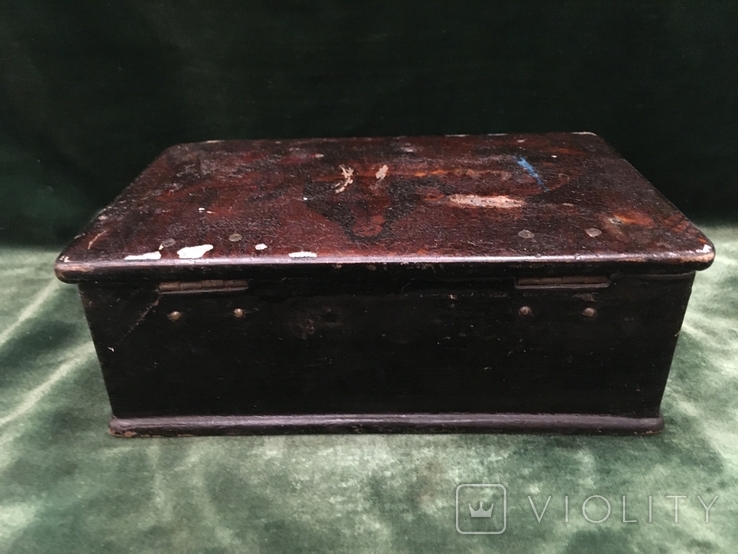 Шкатулка коробок для чая РИ до 1917 года см. видео обзор, photo number 5