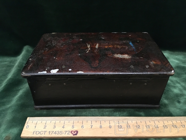 Шкатулка коробок для чая РИ до 1917 года см. видео обзор, photo number 7