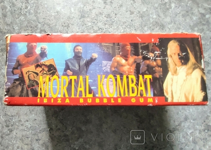 Mortal Kombat. Коробка из под жвачек. 90е гг, photo number 3