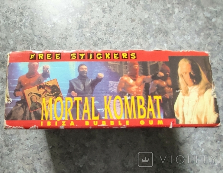 Mortal Kombat. Коробка из под жвачек. 90е гг, photo number 2