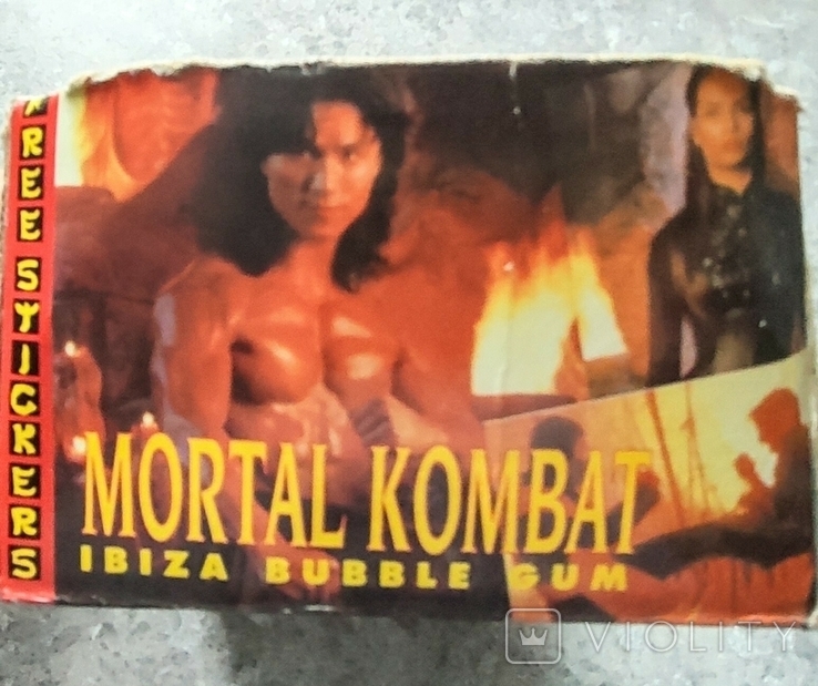 Mortal Kombat. Коробка из под жвачек. 90е гг, photo number 4