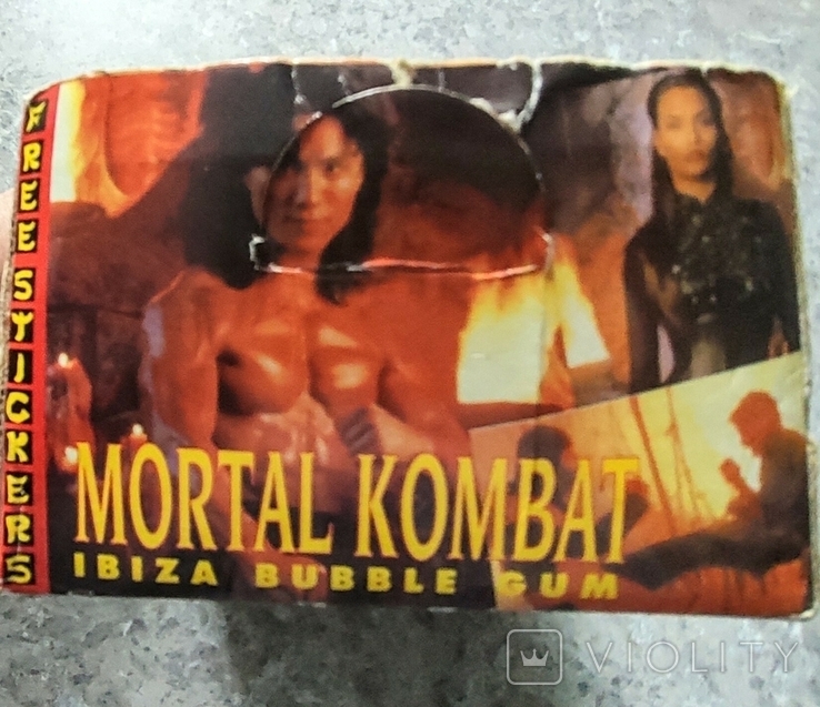 Mortal Kombat. Коробка из под жвачек. 90е гг, photo number 5