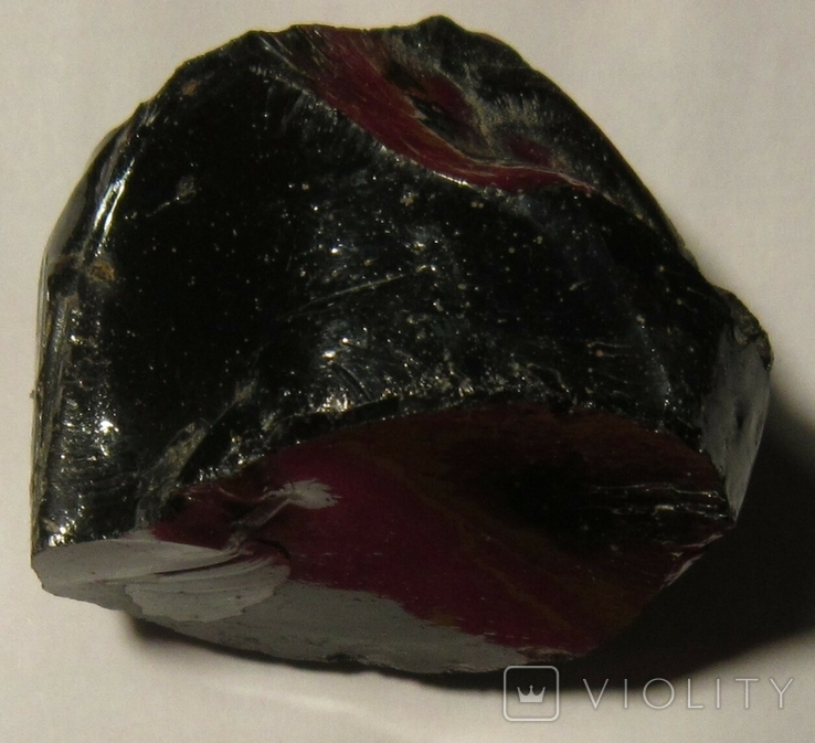 Красивый черный камень, фото №2