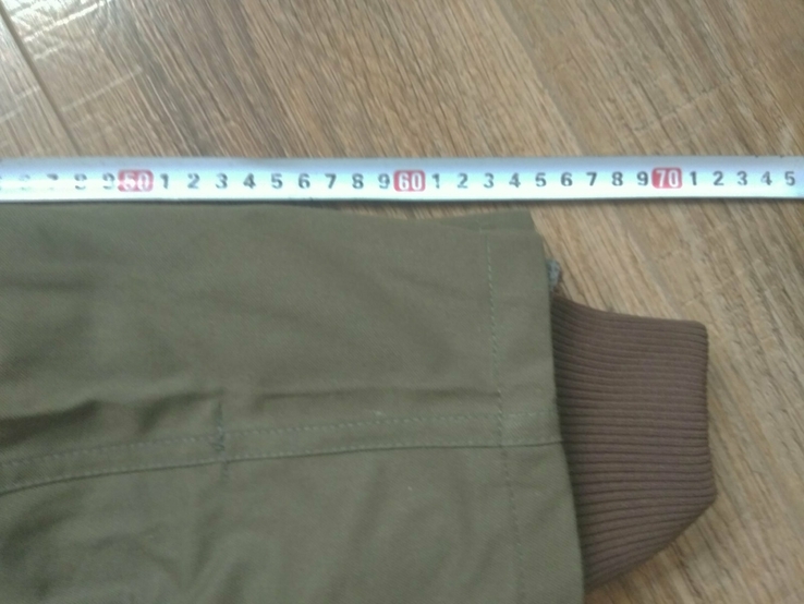 Куртка однотонная М-85 с зимней подстежкой (Чехия) р.172-94. №37, photo number 12