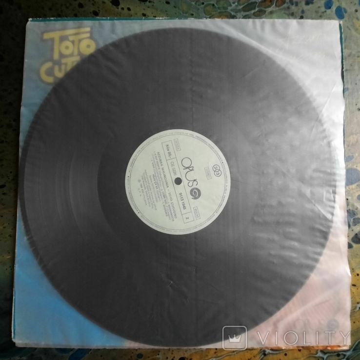 Toto Cutugno / Azzurra Malinconia / 1987 / Тото Кутуньо / Opus / EMI / Vinyl / LP / Album, photo number 7