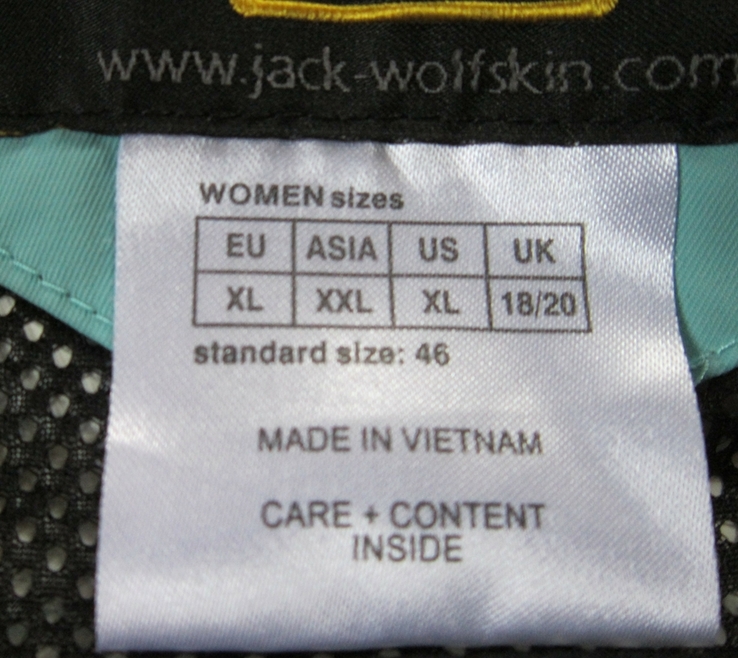 Жіноча куртка Jack Wolfskin розмір XL, фото №12