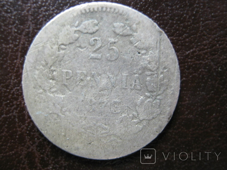 25 пенни 1873 года., фото №2