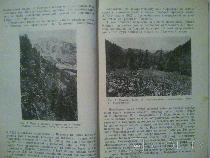 Nature reserves and natural monuments of the Ukrainian Carpathians. 1966, photo number 5