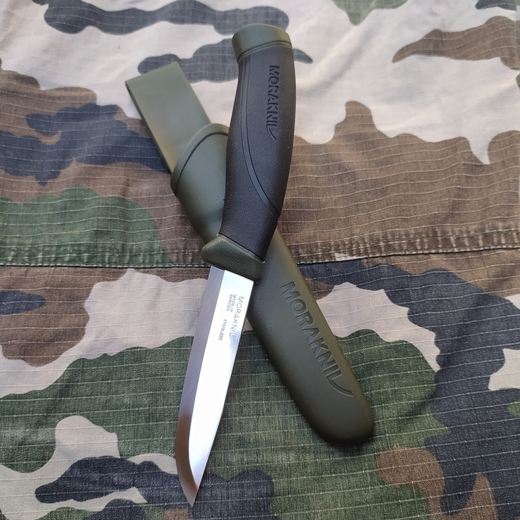 Нож Morakniv Companion MG S Оливковый, Нержавеющая сталь, photo number 7
