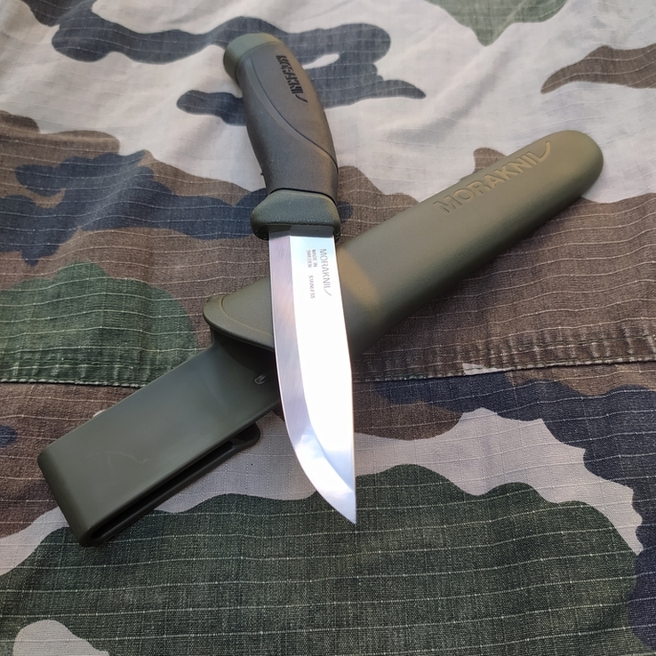 Нож Morakniv Companion MG S Оливковый, Нержавеющая сталь, photo number 8