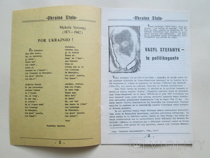 Ukraina stelo. № 6 Есперанто., фото №4