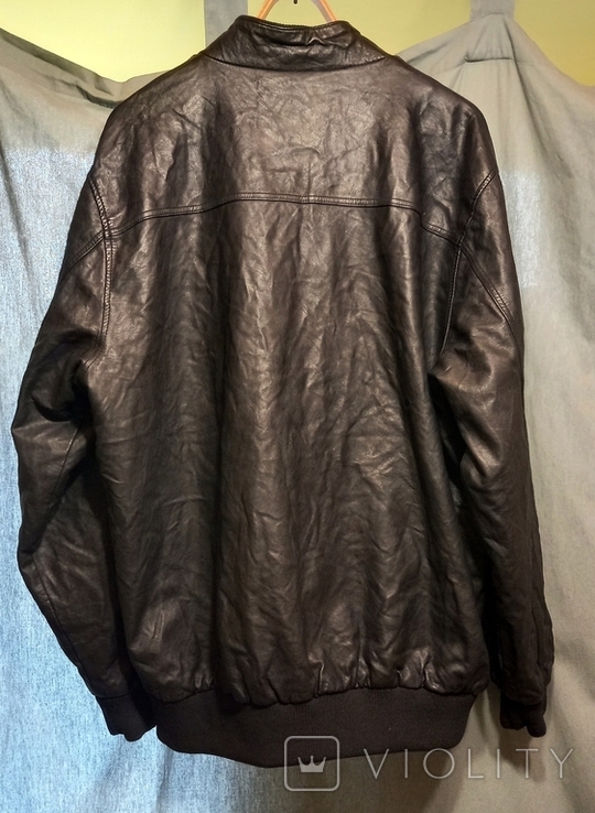  bomber jacket men's jacket eco-leather, photo number 5