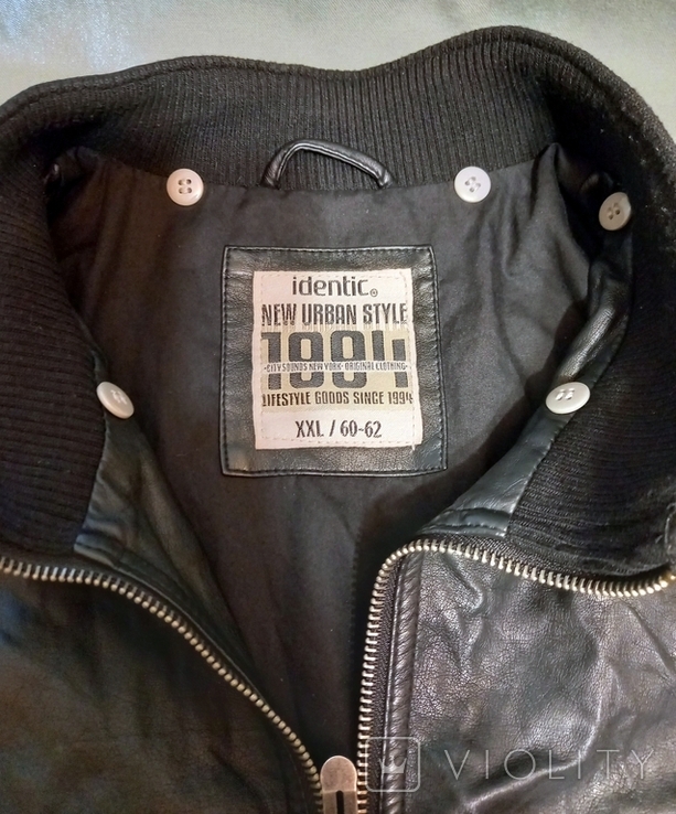  bomber jacket men's jacket eco-leather, photo number 6