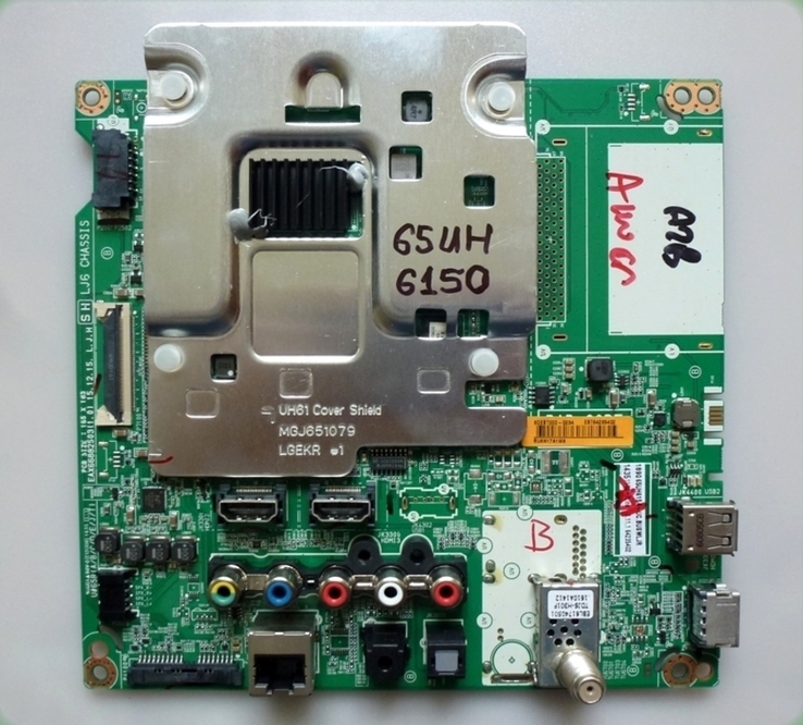 Main board EAX66882503, EBT64235402 LG 65UH6150, фото №2