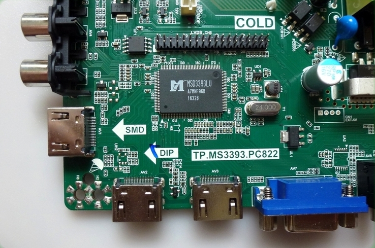 Main board TP.MS3393.PC822 RCA RLDED5078, numer zdjęcia 3