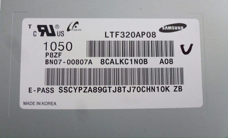 Блок питания P2632HD AHS, BN44-00338, BN44-00338B Samsung LE32C450, LE32C454, numer zdjęcia 5