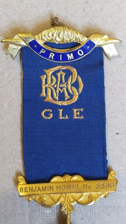 Масонская медаль. Серебро, 1925 год, фото №3