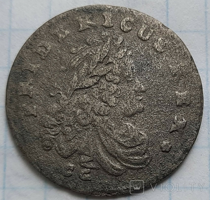 Пруссия 6 грошей, 1704, фото №3