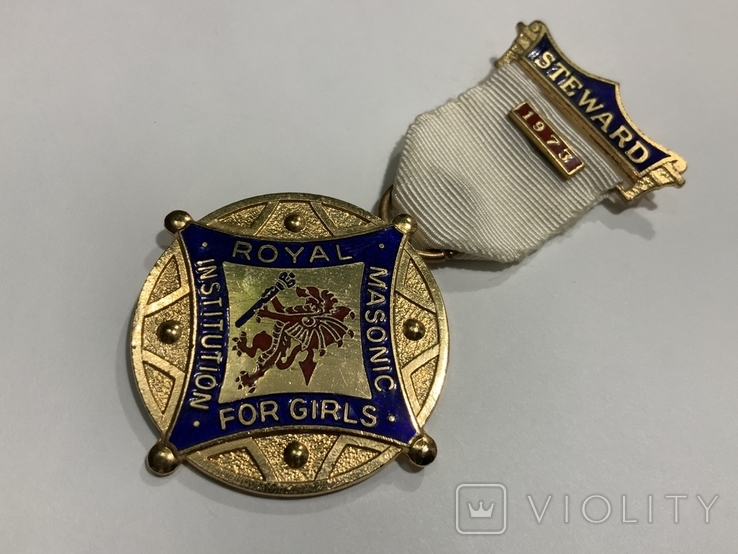 Медаль Масонская для девочек, фото №3