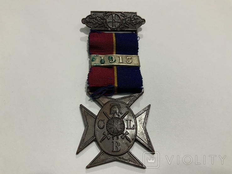 Медаль За Службу Church Lads Brigade 1913 рік, фото №2