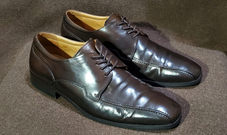 Кожаные мужские туфли АRА. Германия( p 42 / 28 cм ), фото №11