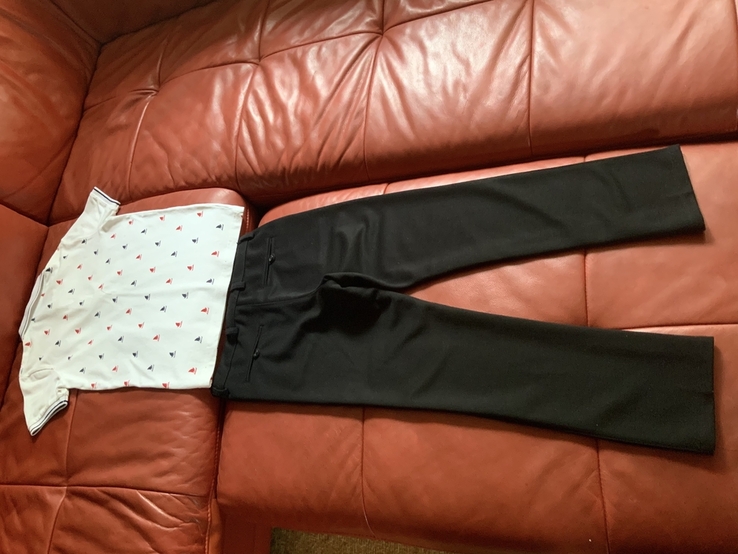 Комплект чёрные брюки Koton kids трикотаж, тенниска 9-10 лет, фото №6