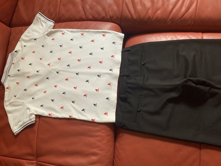 Комплект чёрные брюки Koton kids трикотаж, тенниска 9-10 лет, фото №7
