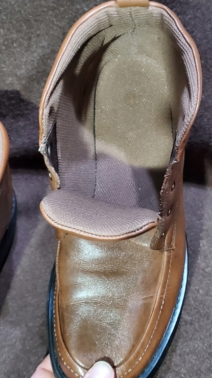 Кожаные осенние ботинки ( р 41 / 27.5 см ), numer zdjęcia 4