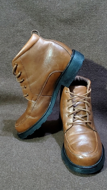 Кожаные осенние ботинки ( р 41 / 27.5 см ), фото №5