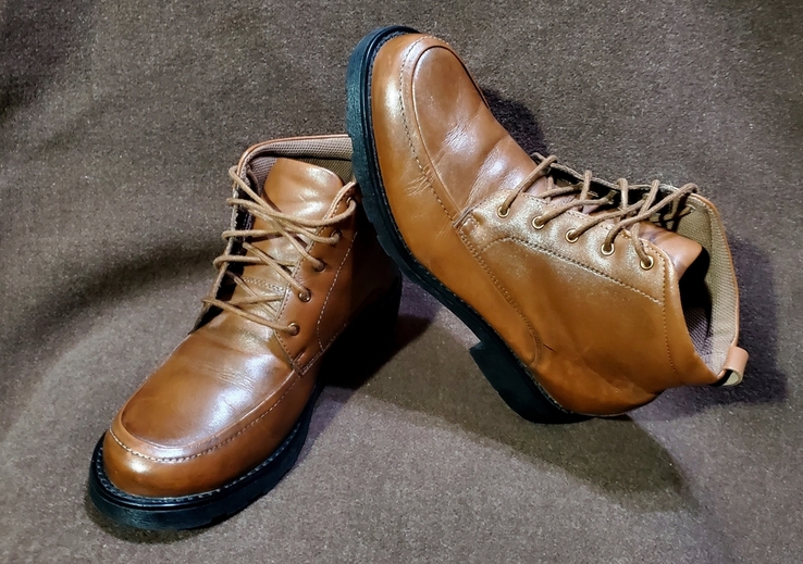 Кожаные осенние ботинки ( р 41 / 27.5 см ), numer zdjęcia 7