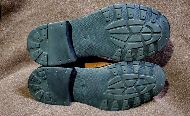 Кожаные осенние ботинки ( р 41 / 27.5 см ), фото №8