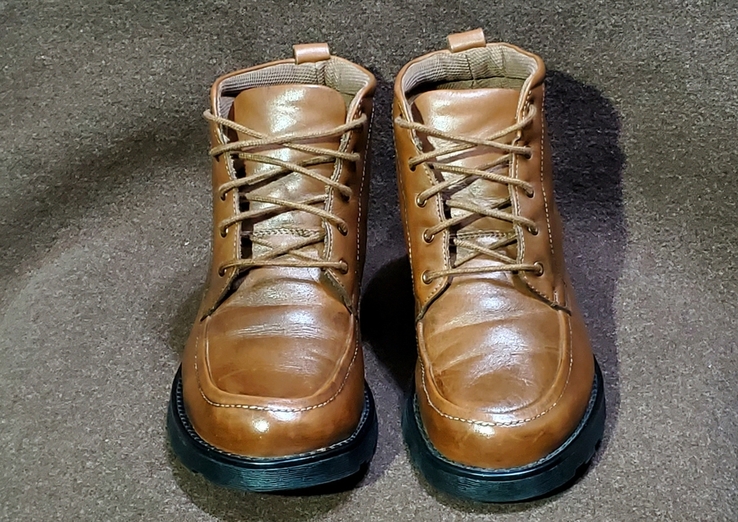 Кожаные осенние ботинки ( р 41 / 27.5 см ), фото №12