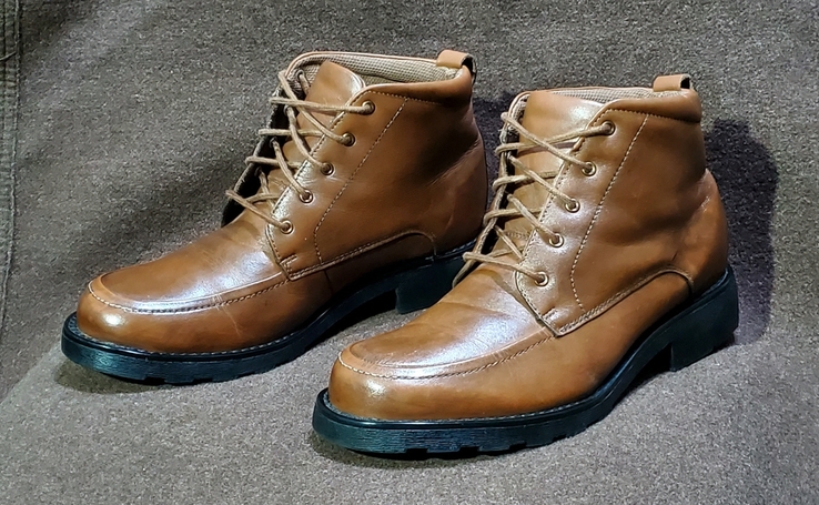 Кожаные осенние ботинки ( р 41 / 27.5 см ), фото №13