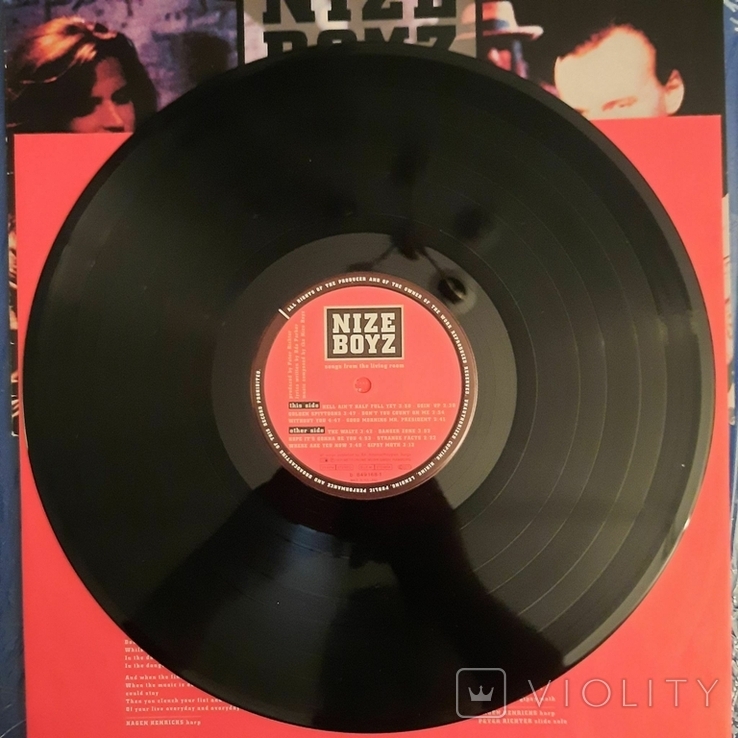 Nize Boyz / Songs From The Living Room // 1991 // Metronome / Vinyl / LP / Album / Stereo, photo number 10