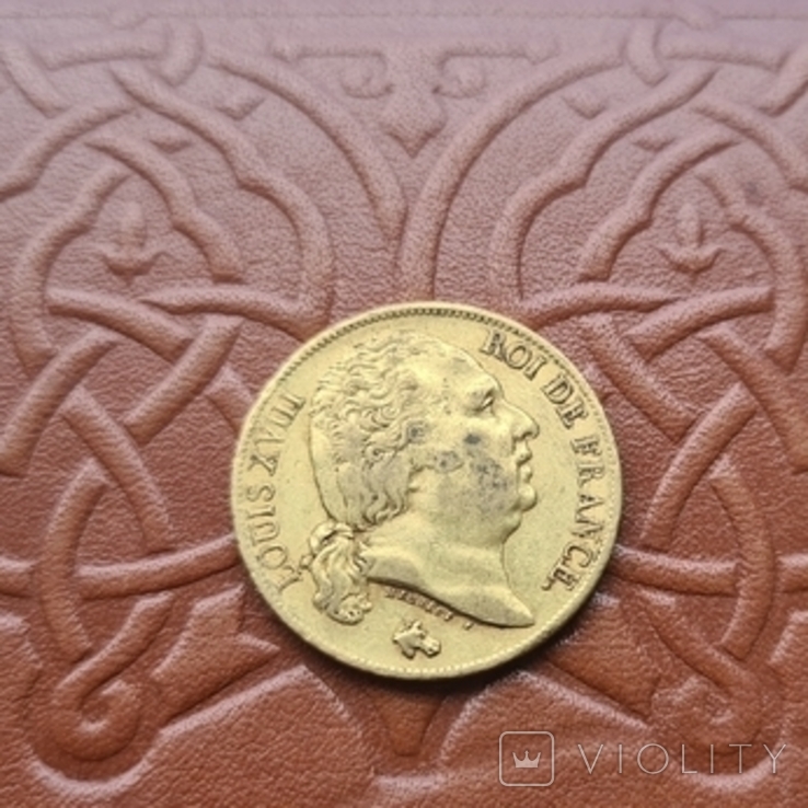 20 франків 1819 Франція. Золото, photo number 2